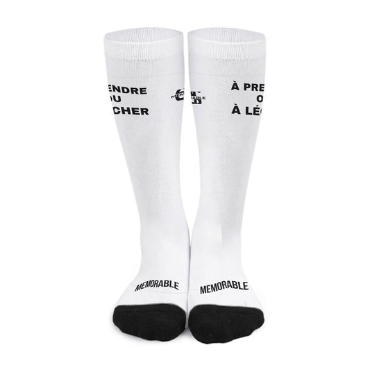 Lickable sock