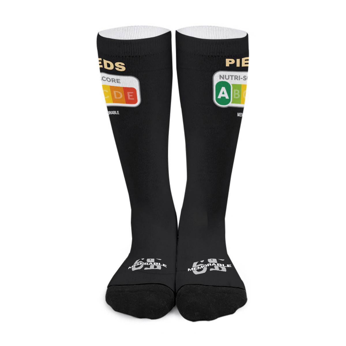 Chaussette "Pieds Nutri-score"