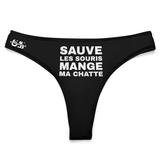 String "SAUVE LES SOURIS"