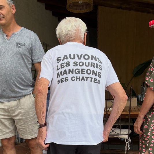 T-shirt "SAUVONS LES SOURIS"