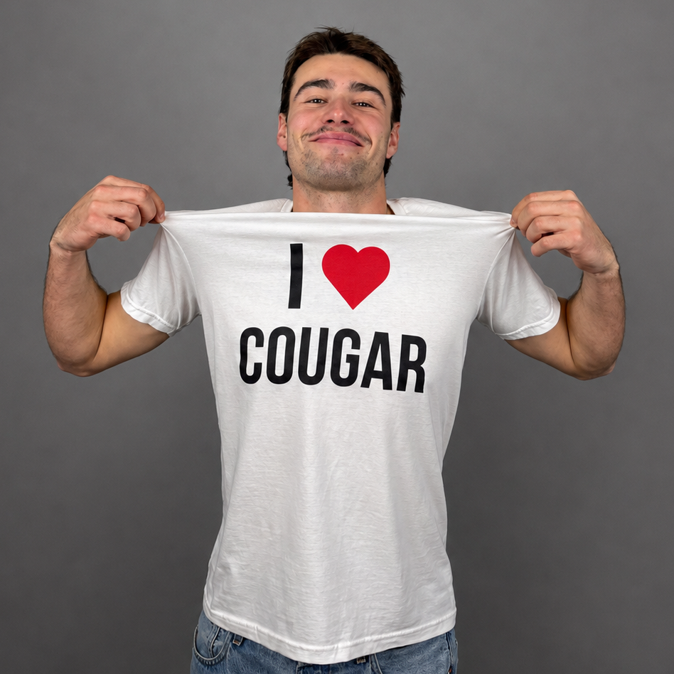 "I ❤️ Cougar" T-shirt