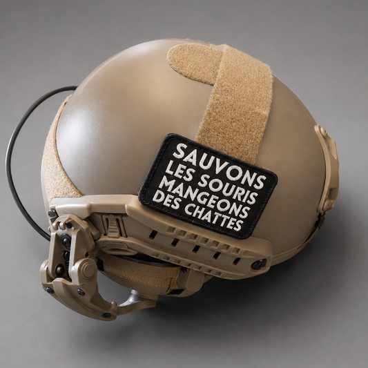 Patchs "SAUVONS LES SOURIS"