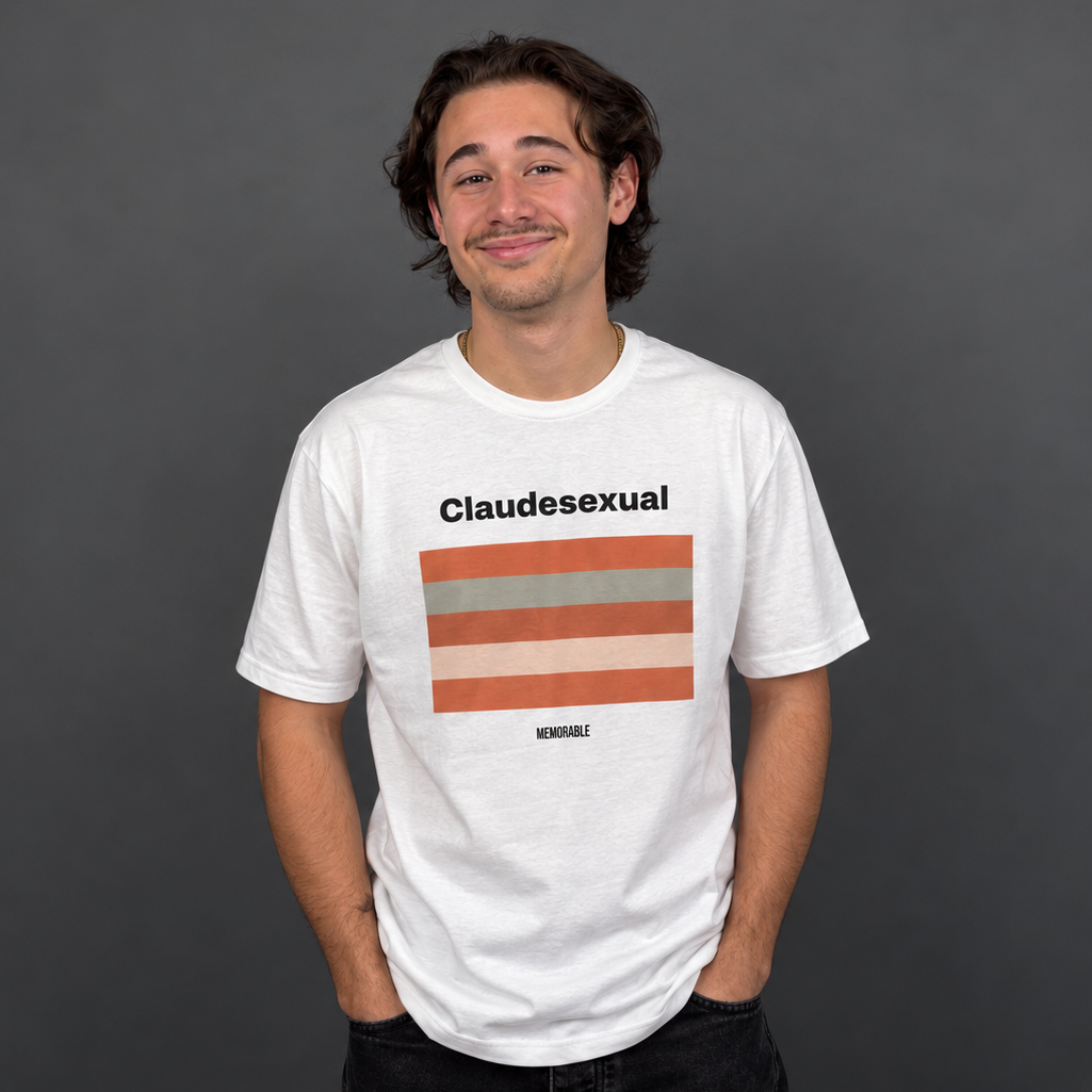 T-shirt "Claudesexual"