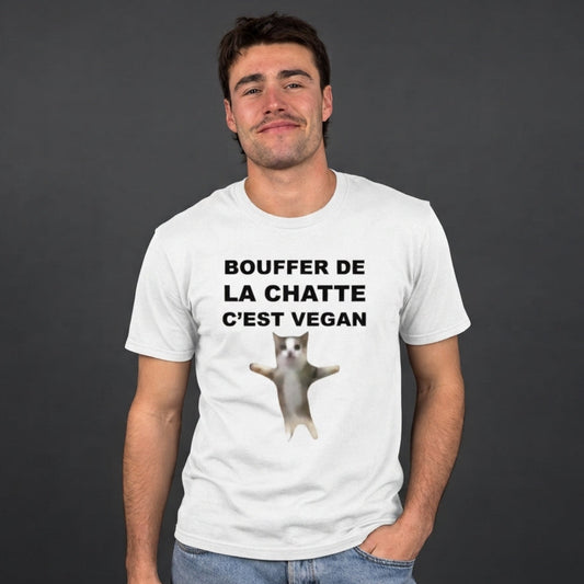 T-shirt "C'est vegan"