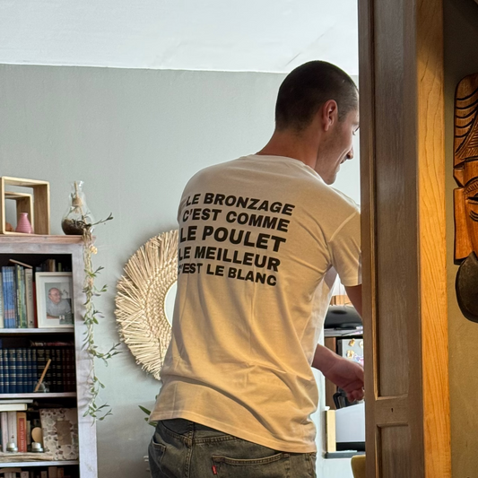 T-shirt "Le bronzage"