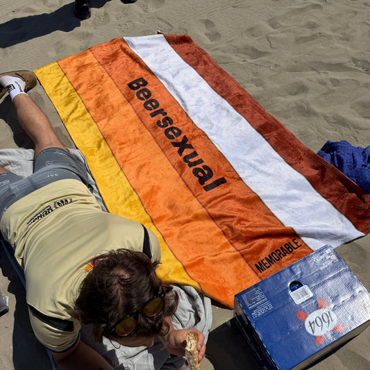 Serviette de bain "Beersexual"