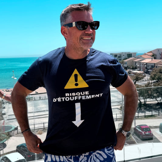 T-shirt "Risque d'étouffement"