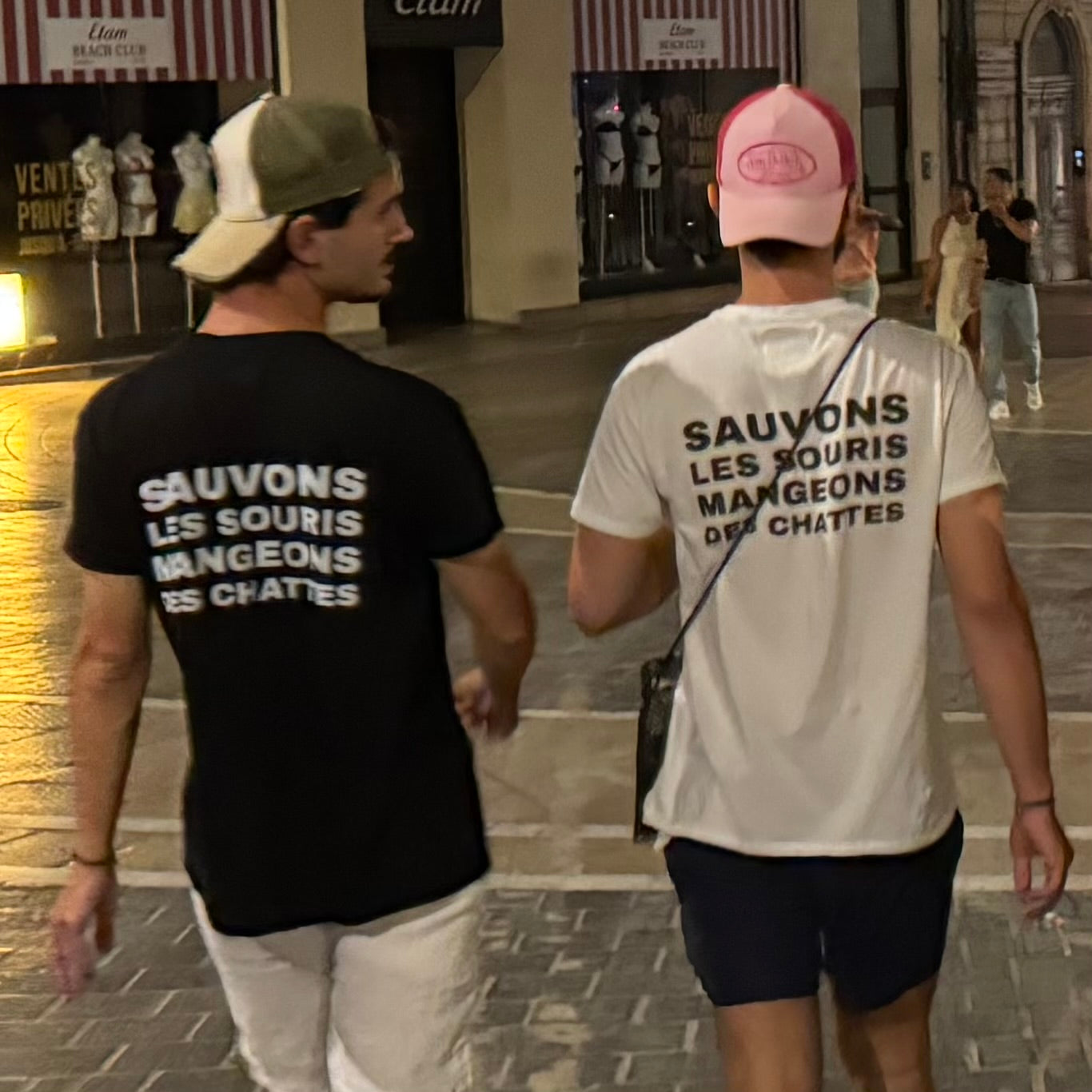 T-shirt "SAUVONS LES SOURIS"