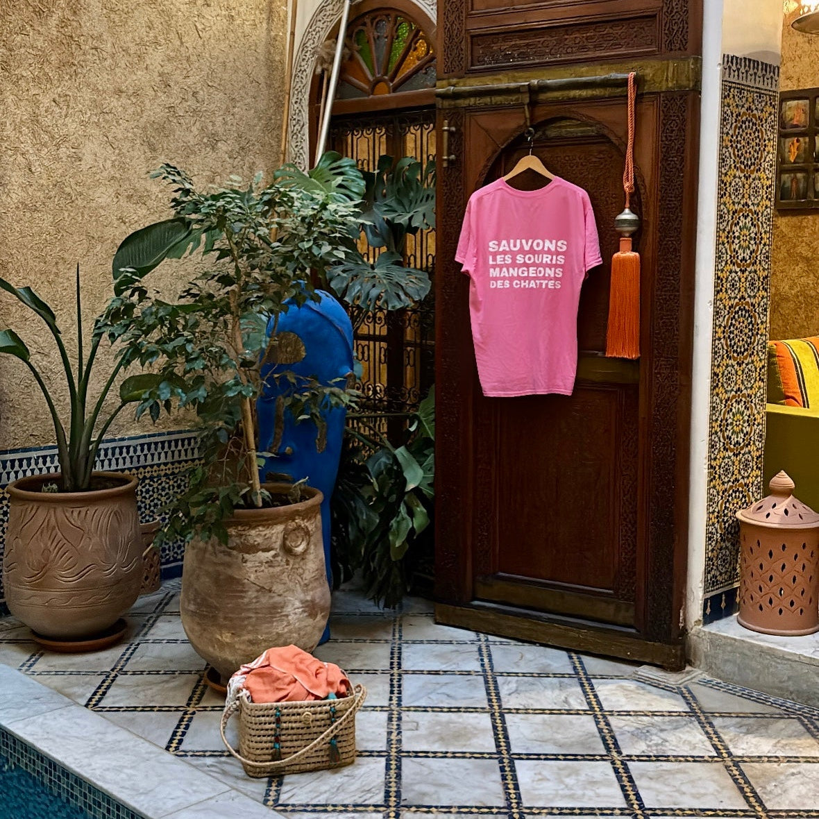 T-shirt "SAUVONS LES SOURIS" Graphic edition