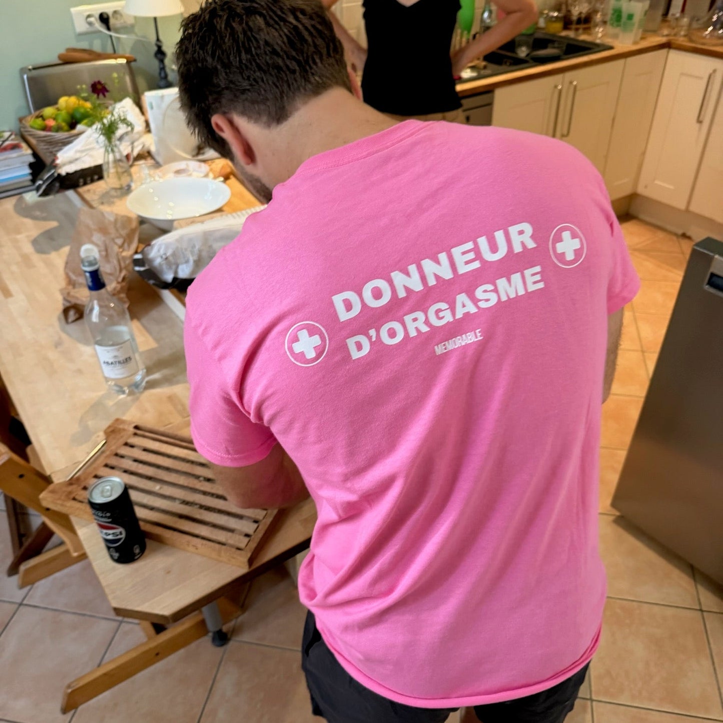 T-shirt "Donneur d'orgasme"