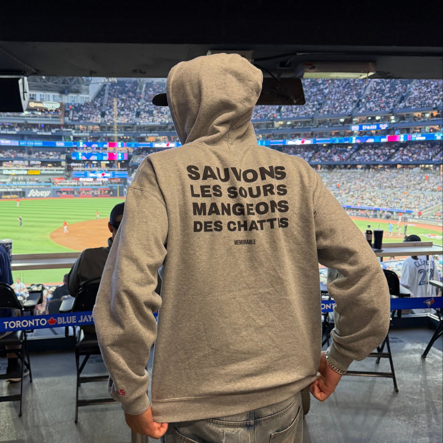 Hoodie "SAUVONS LES SOURIS"